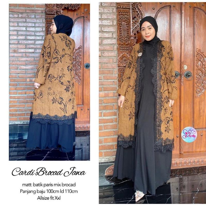 Outer batik paris premium lace brocade