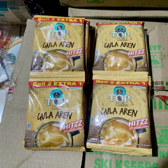 

TOP KOPI GULA AREN HITZZ 22GRAM ISI 15 SACHET