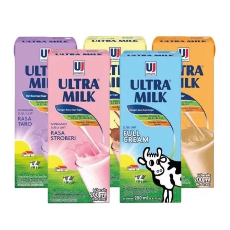 

Susu Ultra Milk UHT Kotak | 200ml