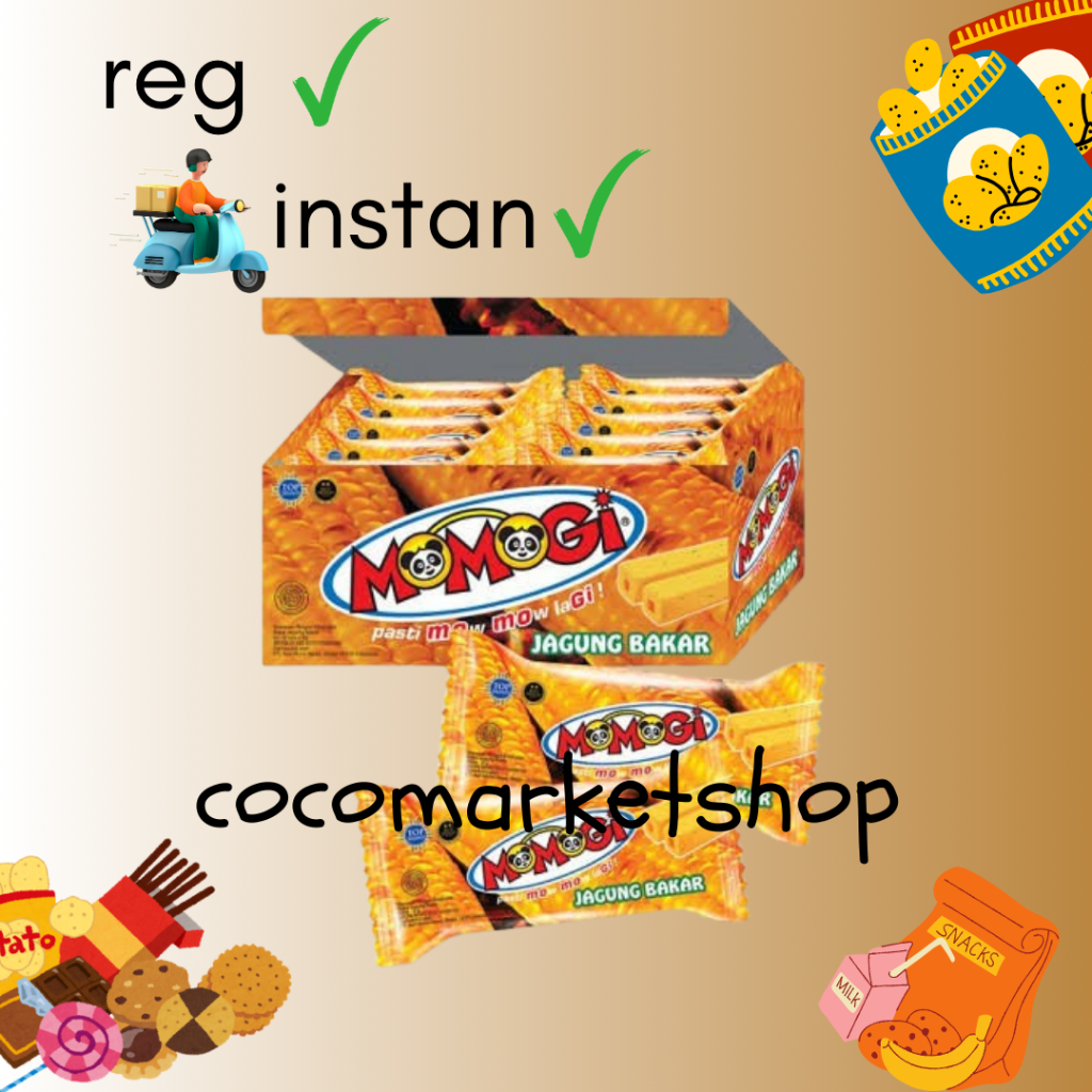 

COCOMART - (BOX) Momogi isi 20pcs