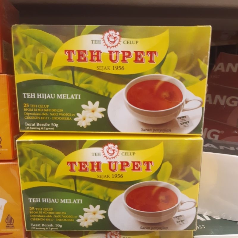 

Teh Celup Upet Khas Cirebon 50 Gram ( 25 Kantong x 2 Gram)