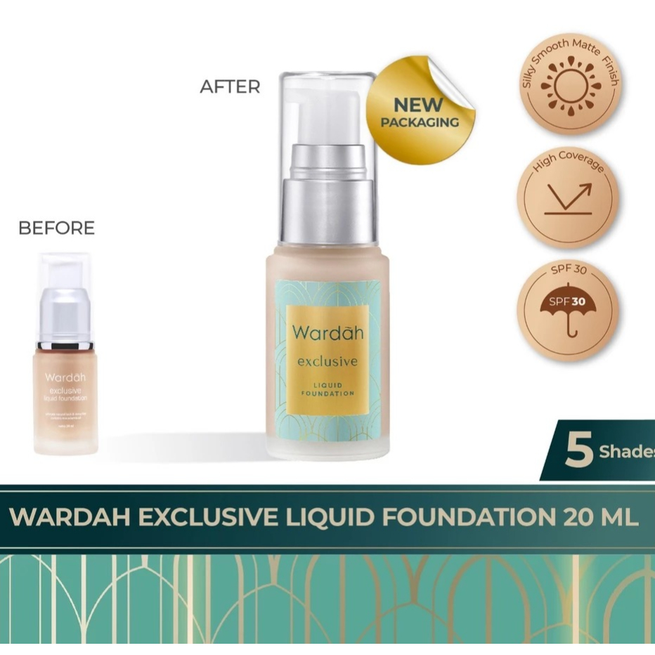 WARDAH Exclusive Liquid Foundation