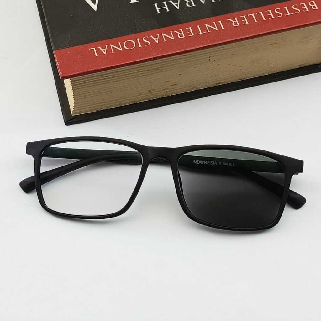 Kacamata Pria/Wanita Minus Photocromic Sunglasses Korean Fashion Style
