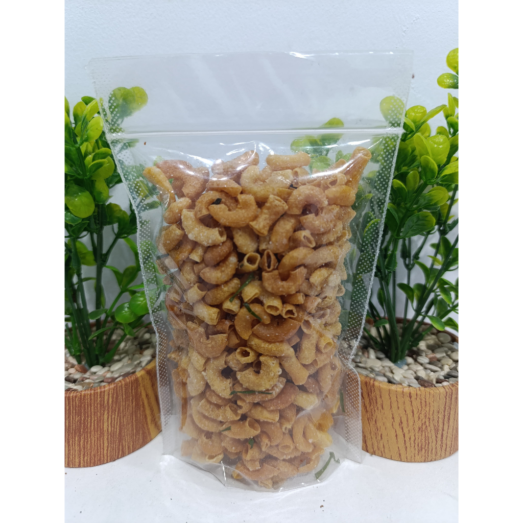 

MAKARONI Asin Aroma Daun Jeruk mang PEDO Gurih Renyah Asli Khas Tasikmalaya 100gr/Cemilan / makanan