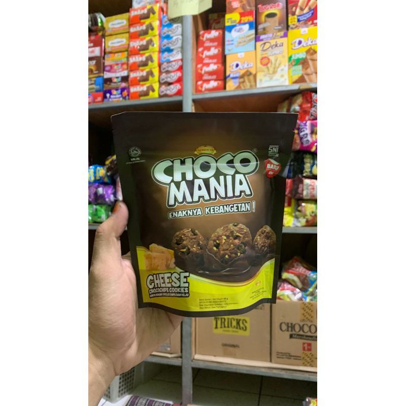 

CHOCO MANIA COOKIES POUCH KEJU COKELAT