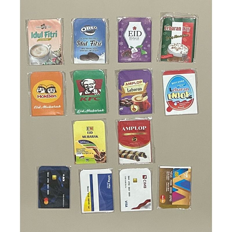 

Amplop mini lebaran motif makanan (10 pcs)