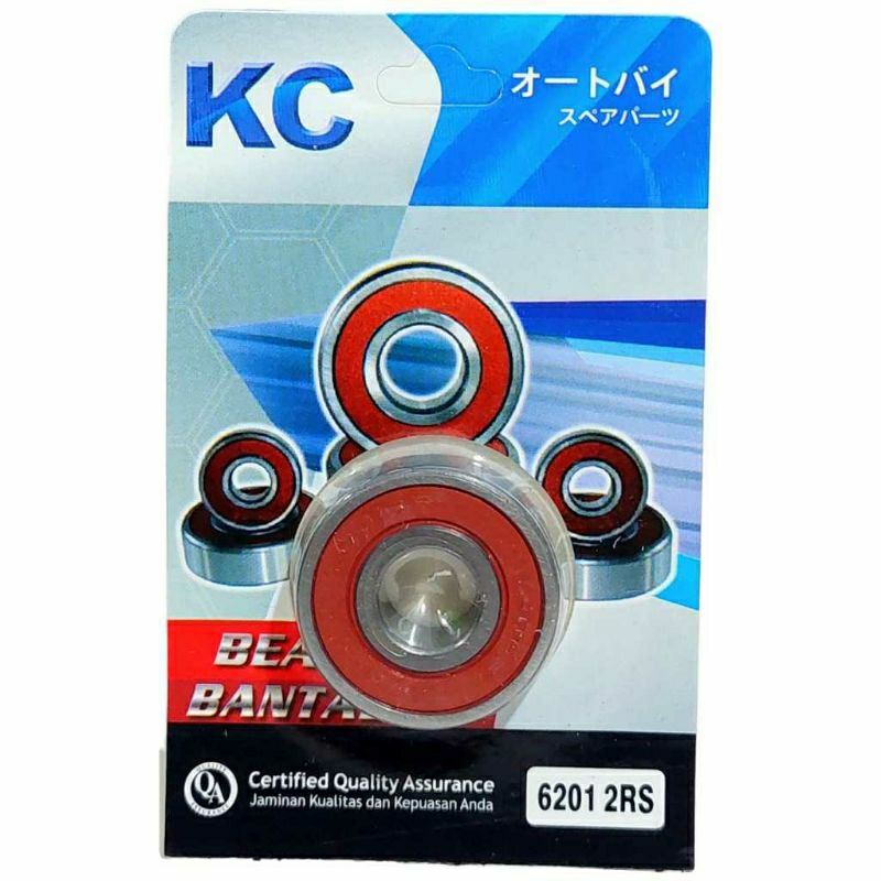 Bearing 6201 2RS Laher Roda Depan BeAT Scoopy Spacy Vario 110 125 150 Karbu Fi eSP LED Roda Belakang