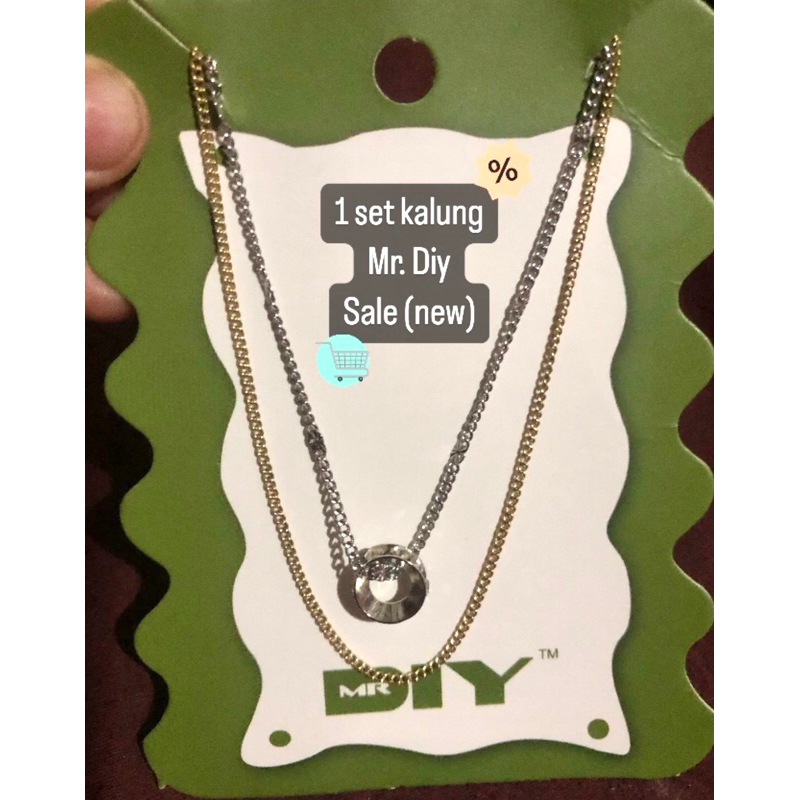 sale kalung mr.diy new