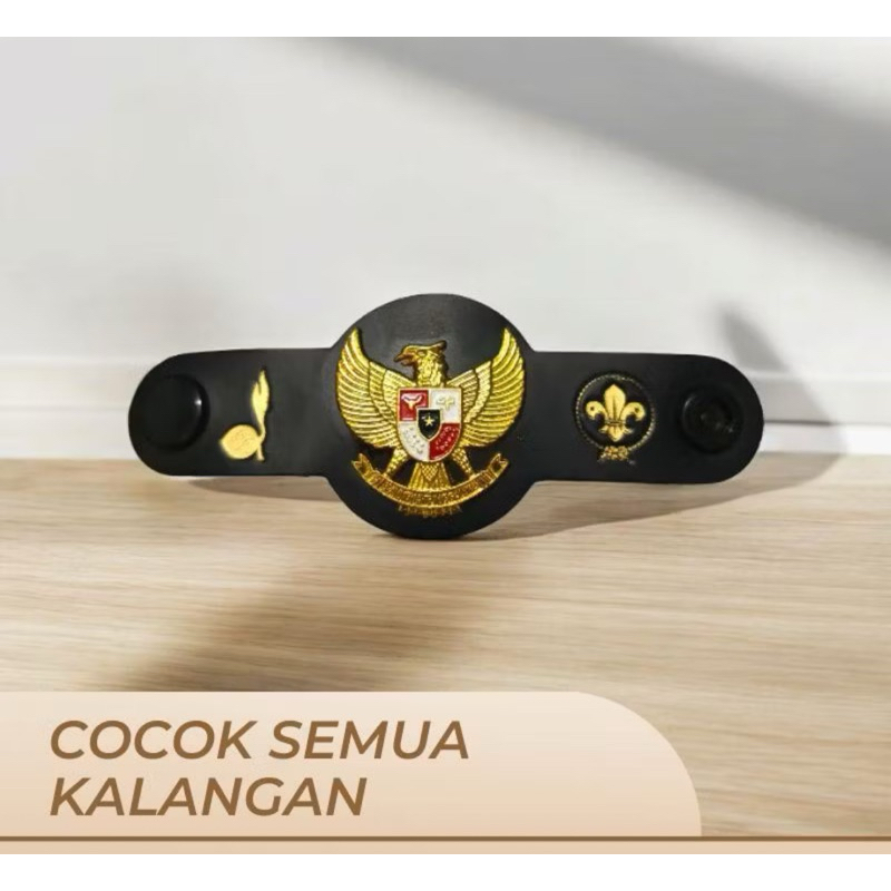 

Ring kacu pramuka garuda logam premium