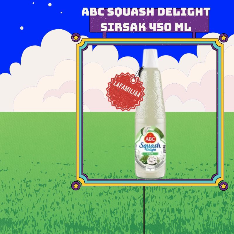 

ABC squash delight sirsak 450 ml