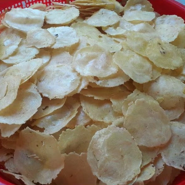 

Emping Lebar Mentah Kering Fresh Bumbu Ketumbar 500g