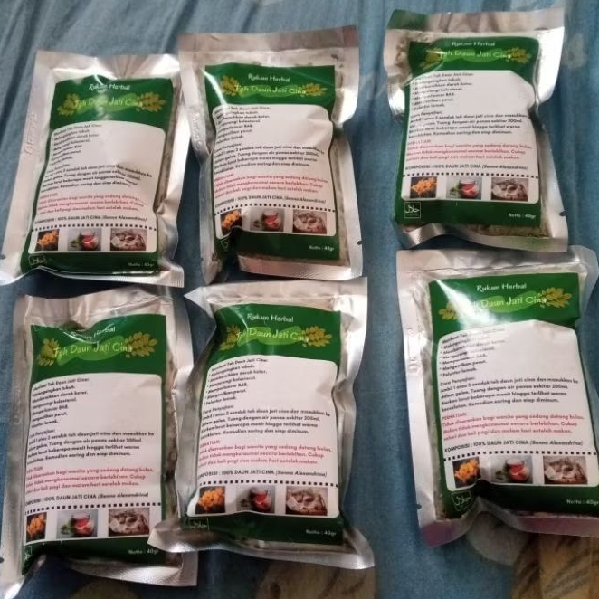 

6 pcs teh daun jati cina pelangsing badan,membersihkan darah kotor,mengecilkan perut,paha,lengan,dan menyegarkan,badan