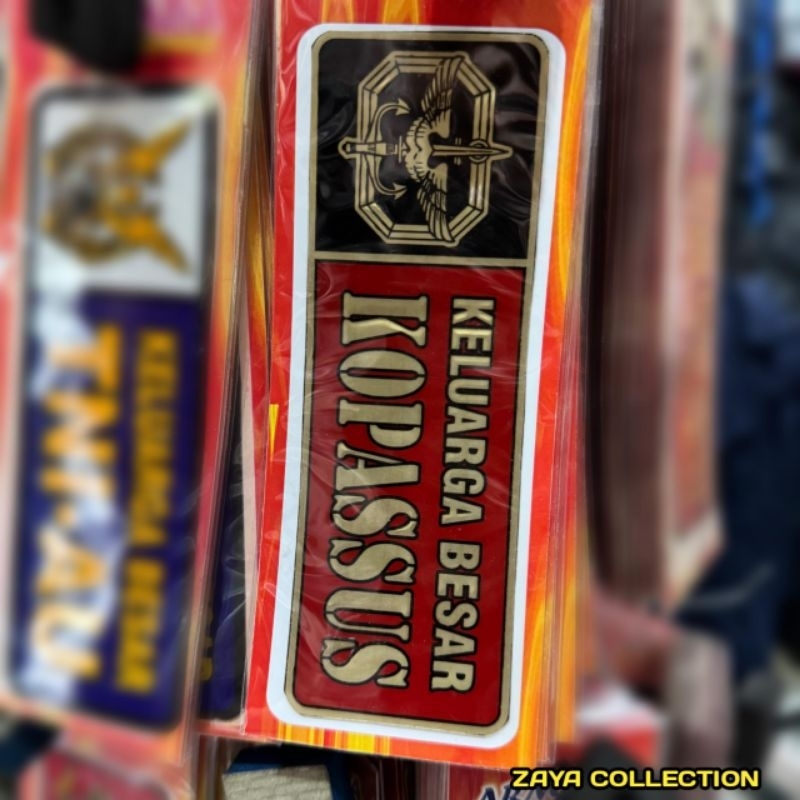 

Stiker KOPASSUS - Stiker KELUARGA BESAR KOPASSUS