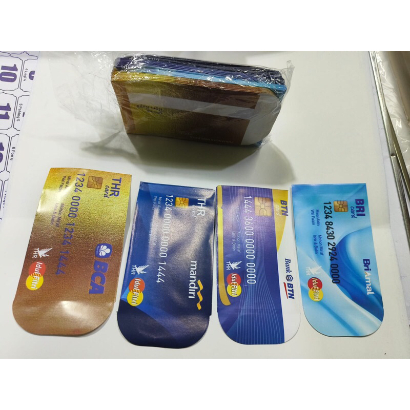 

Ampau amplop atm isi 100pcs mix(campur 4 gambar)