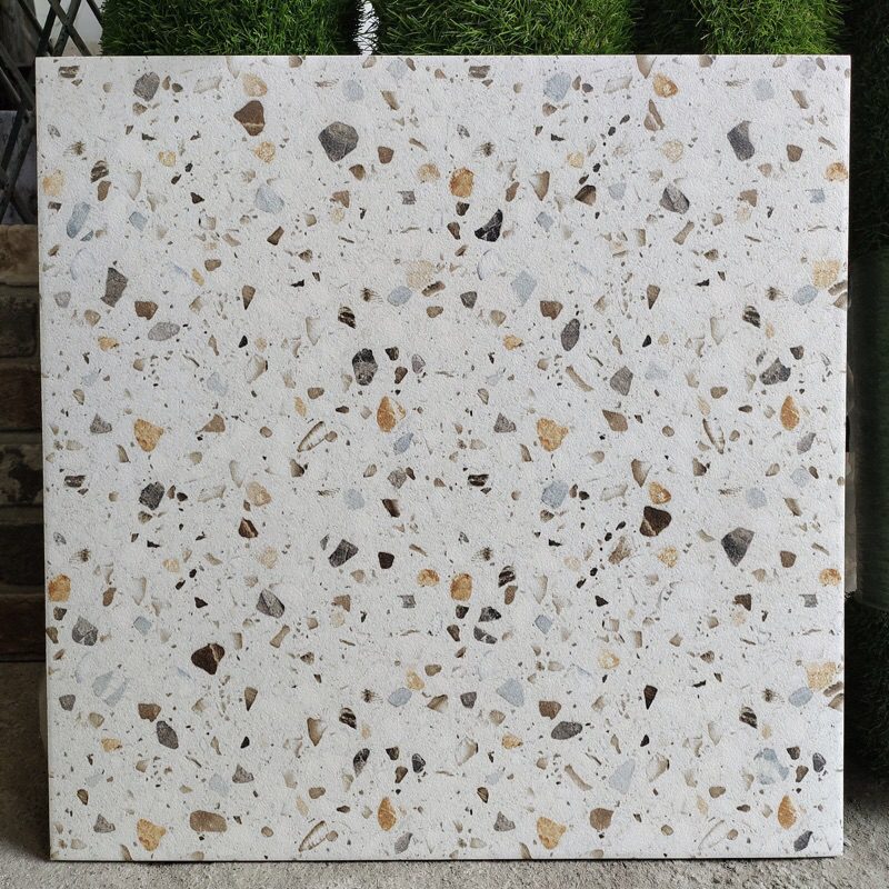 KERAMIK 50X50 TERAZZO (DOFF)/ KERAMIK TERRAZO SUNKIST/ KERAMIK DINDING KAMAR MANDI/ KERAMIK TRASSO/