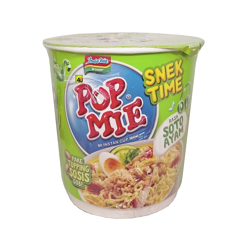 

POP MIE INSTANT MINI KUAH SNEK TIME RASA SOTO SATUAN