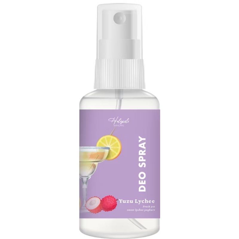Holigrels deodoran tawas yuzu lychee (No Box)