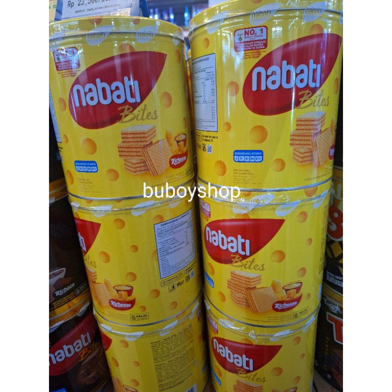 

[ DUS / 6 KALENG ] NABATI Wafer Richeese / Richoco