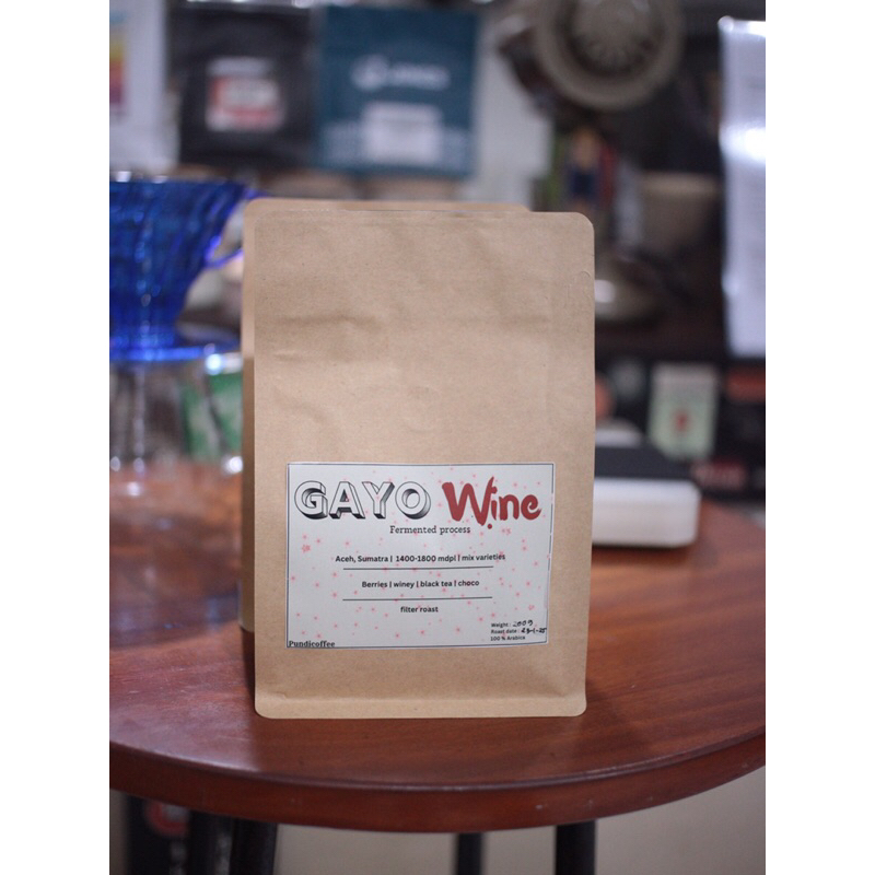 

Arabica Gayo wine roastbeans