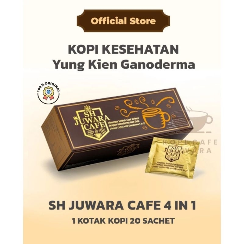 

Kopi Cafe Juwara - Kopi Ganoderma SH - Kopi Kesehatan