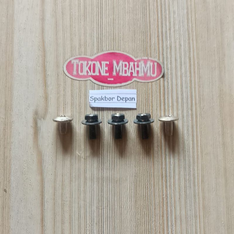 Baut Cover Body Bodi Honda Spakbor Depan Blade Karbu Karburator Old / Lama 110