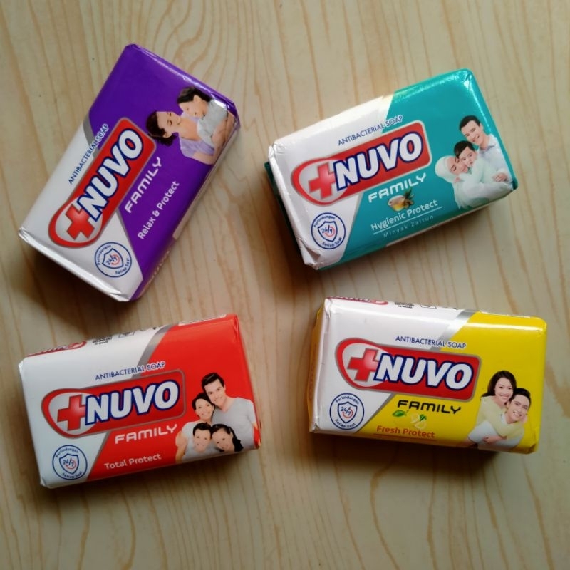 nuvo sabun batang, sabun mandi