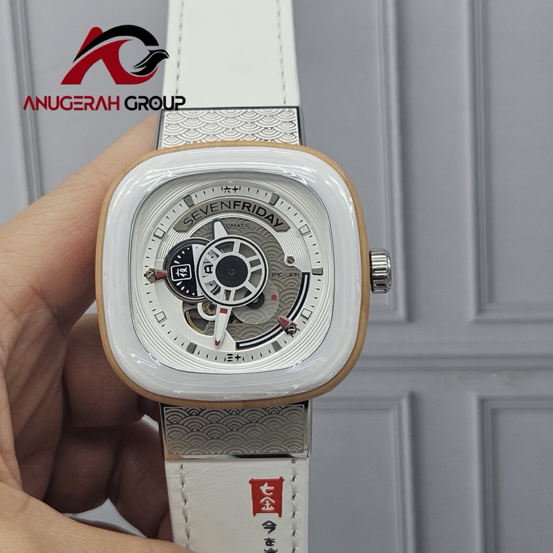 SEVENFRIDAY P1B-03 JAPAN LIMITED EDITION AUTOMATIC NFC AKTIF ORIGINAL AGM - JAM TANGAN SEVEN FRIDAY