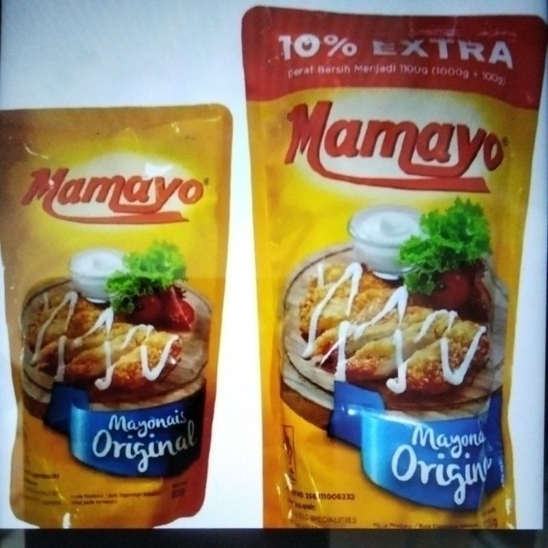 

Mayonais Mamayo 1kg dan 500g