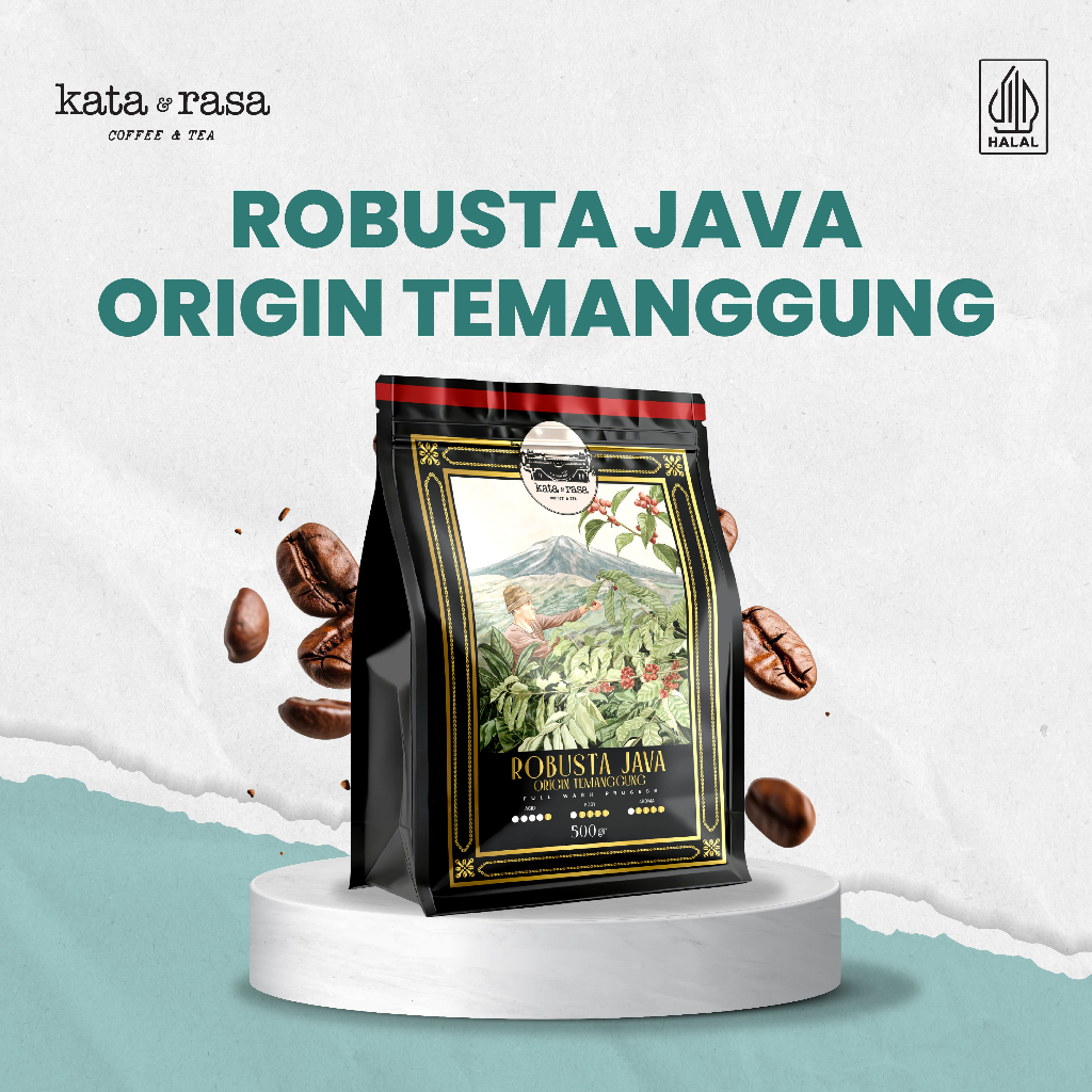 

Kata Rasa Robusta Java Origin Temanggung | Biji | Bubuk Kopi | Full Wash Proses