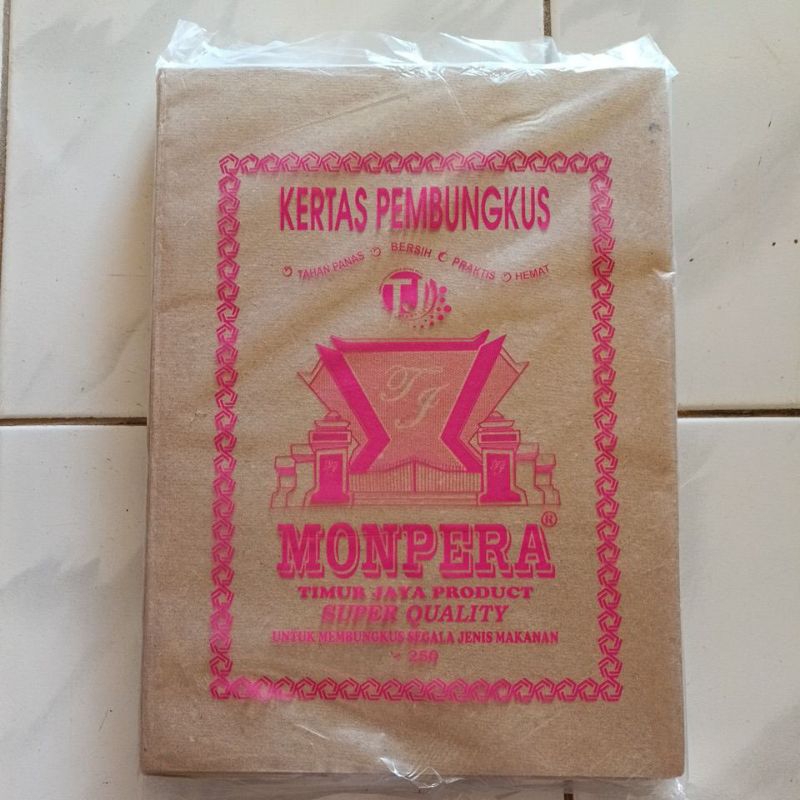 

Monpera Kertas Pembungkus Super Quality