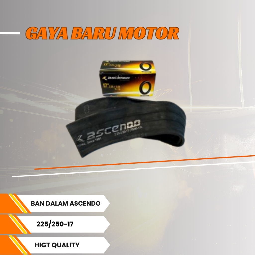 BAN DALAM 225/250-17 ASCENDO