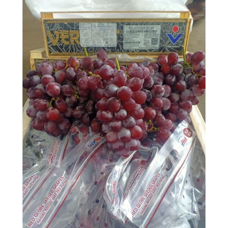 

Anggur Red Globe Peru Verfruit /kg