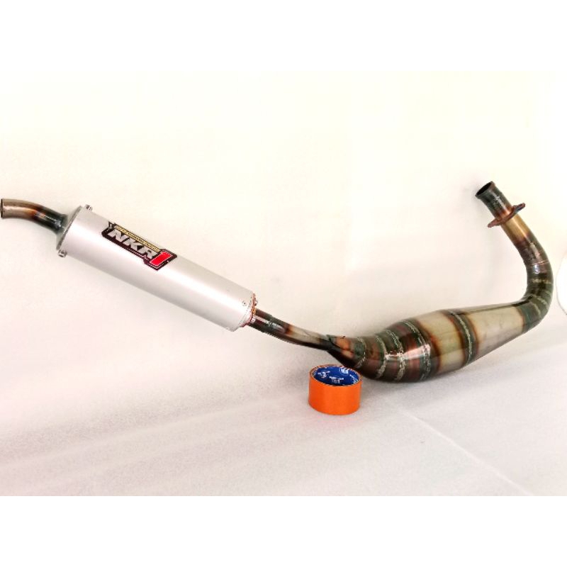 Knalpot NKR.1 rx king rx spesial rx k pdk repsol plat karat