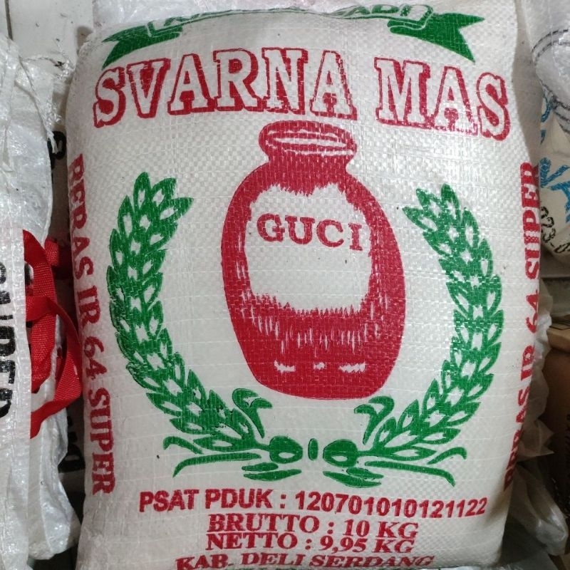 

BERAS GUCCI SVARNA MAS 10 KG