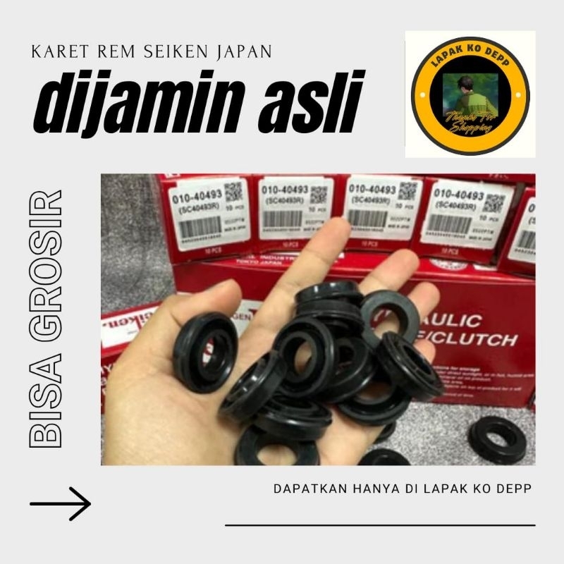 KARET REM 30763 MERK SEIKEN JAPAN Karet rem canter hdx  f/r