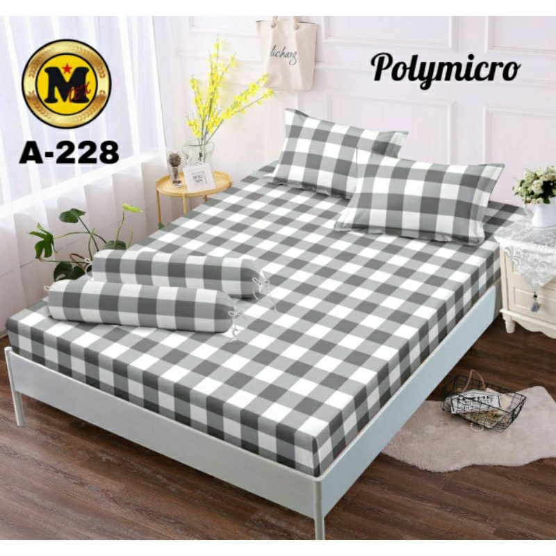 sprei motif kotak besar sprei motif ukuran jumbo sprei aesthetic