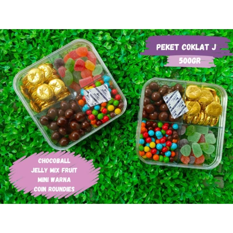 

SNACK ENACK - PAKET COKLAT J 500GR cemilan murah jajan enak