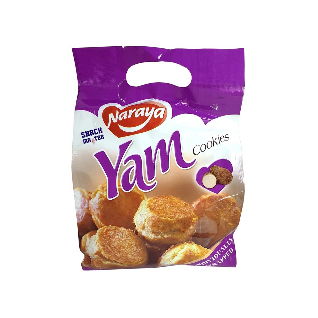 

Naraya Cookies Yam / Kukis isi 28 x 10 Gr