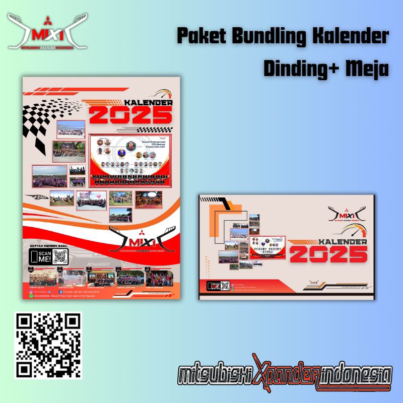 

Kalender MIXI duduk dan dinding