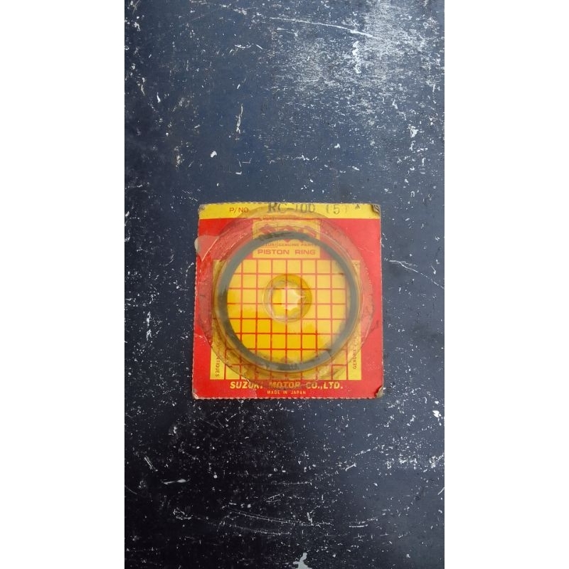 ring piston suzuki rc 100 os 50 original baru