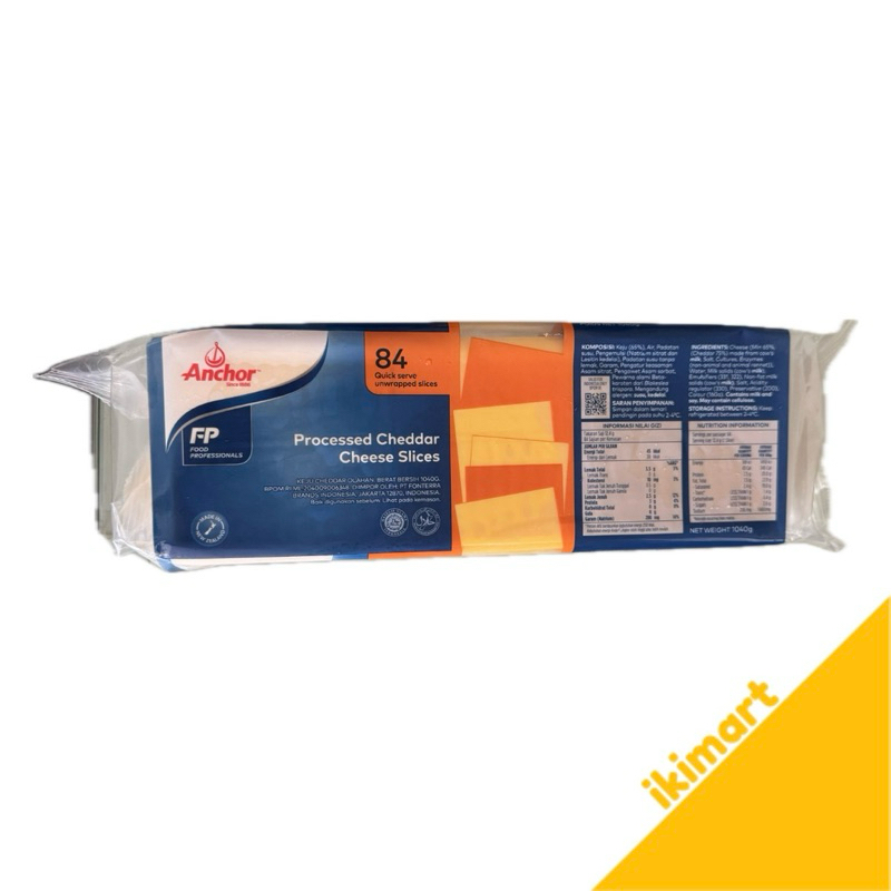 

Slice Red Cheddar Cheese Keju 84 lembar