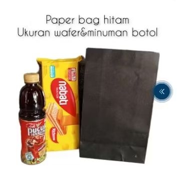 

Paperbag/Tas kertas hitam