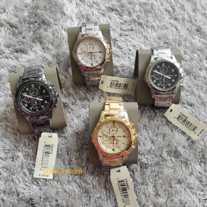JAM TANGAN PRIA RANTAI Type FS4542, FS4721, FS4795, FS4867