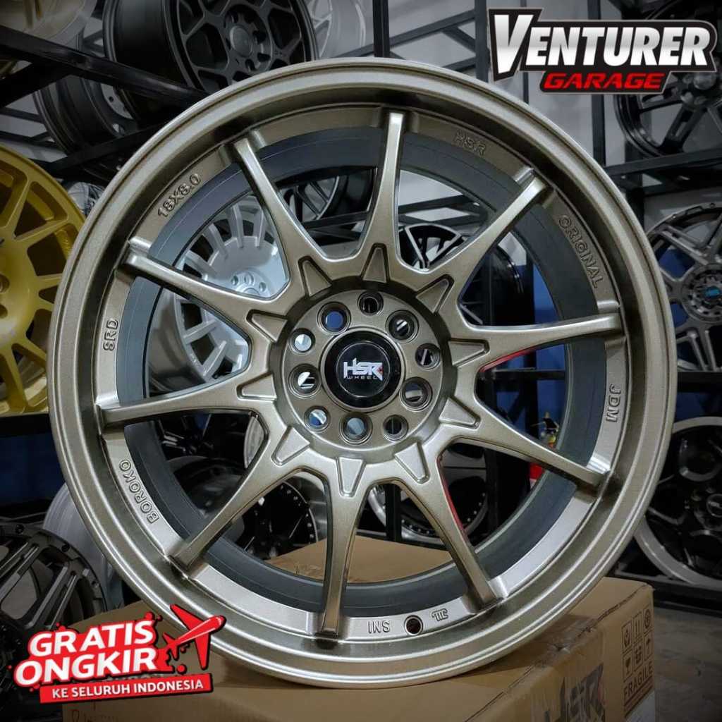 Velg mobil innova rush xpander terios ring 18 hsr wheel surabaya