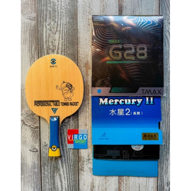Paket Rakit bat bet pingpong Minion