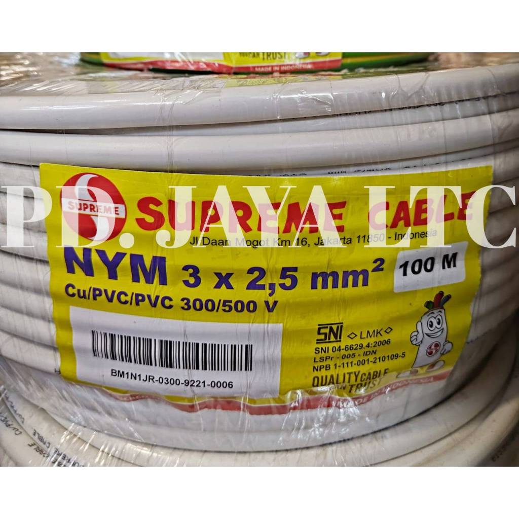 Supreme Kabel NYM 3x2.5 100Meter