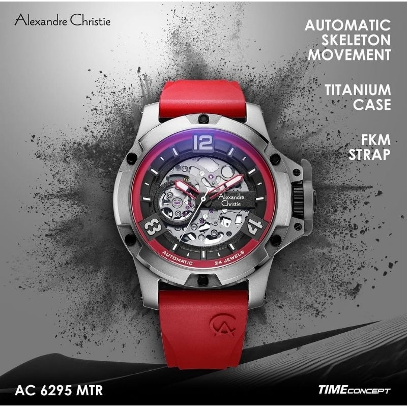 JAM TANGAN PRIA ALEXANDRE CHRISTIE AC6295 AC 6295 ORIGINAL