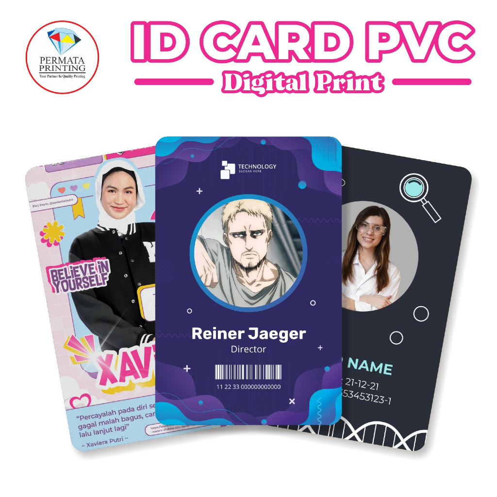 

CETAK ID CARD PVC PREMIUM | KARTU MAMBER