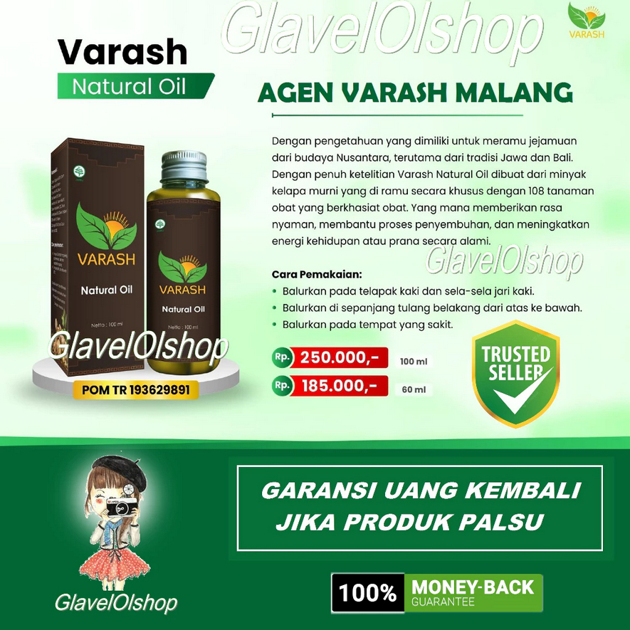 VARASH NATURAL OIL/VARASH/MINYAK VARASH