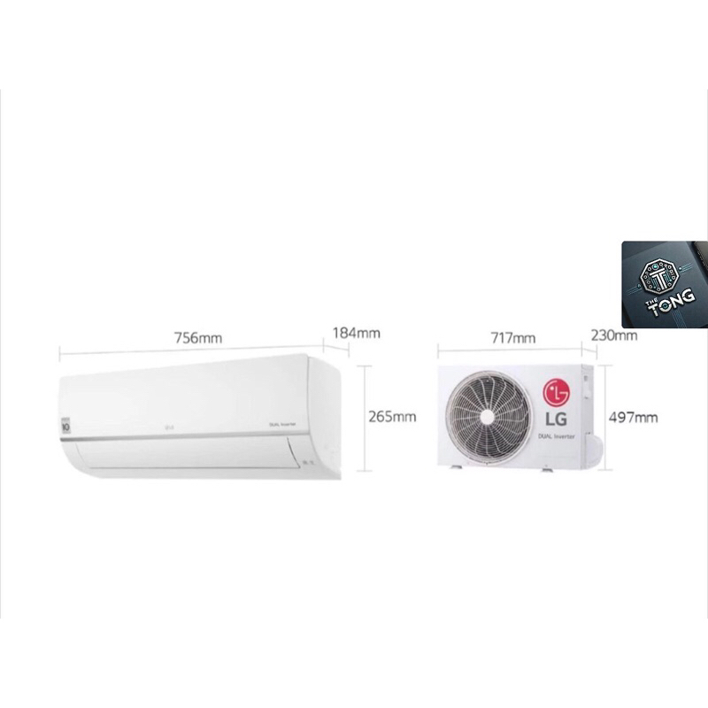 LG AC INVERTER 0.5PK (T05EV5)